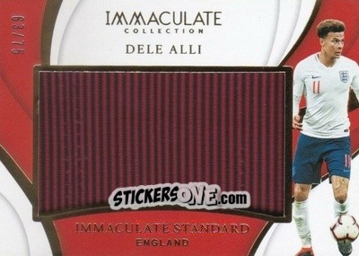 Sticker Dele Alli - Immaculate Soccer 2018-2019 n. IS-DA - Panini