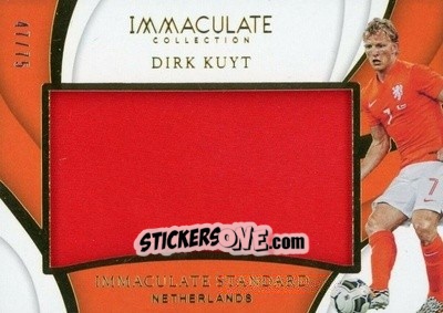 Sticker Dirk Kuyt - Immaculate Soccer 2018-2019 n. IS-DK - Panini