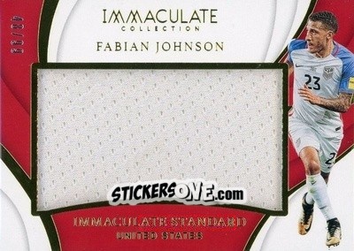 Sticker Fabian Johnson - Immaculate Soccer 2018-2019 n. IS-FJ - Panini