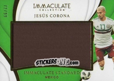Sticker Jesus Corona - Immaculate Soccer 2018-2019 n. IS-JK - Panini