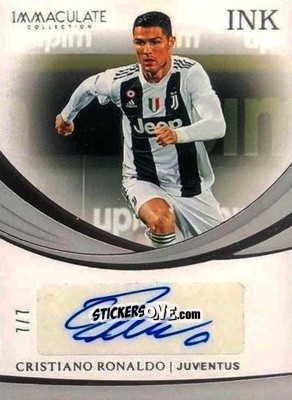 Sticker Cristiano Ronaldo - Immaculate Soccer 2018-2019 n. I-CR7 - Panini