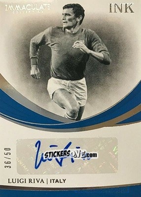 Sticker Luigi Riva - Immaculate Soccer 2018-2019 n. I-LR - Panini