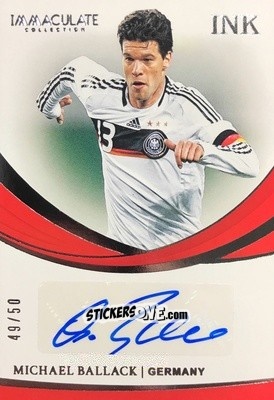 Sticker Michael Ballack - Immaculate Soccer 2018-2019 n. I-MB - Panini