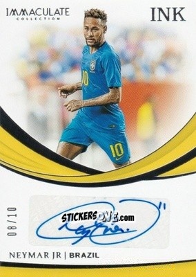 Sticker Neymar Jr - Immaculate Soccer 2018-2019 n. I-N - Panini