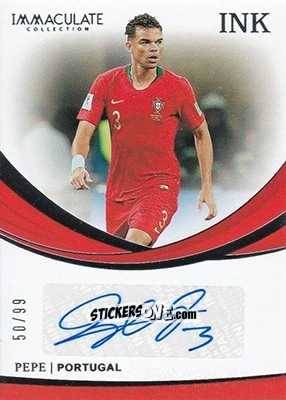 Sticker Pepe - Immaculate Soccer 2018-2019 n. I-PE - Panini