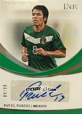 Sticker Pavel Pardo - Immaculate Soccer 2018-2019 n. I-PP - Panini