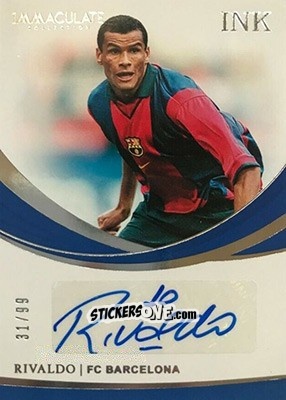 Sticker Rivaldo - Immaculate Soccer 2018-2019 n. I-RIV - Panini