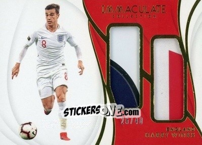 Cromo Harry Winks - Immaculate Soccer 2018-2019 n. JD-HW - Panini