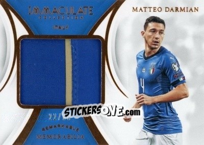 Sticker Matteo Darmian - Immaculate Soccer 2018-2019 n. JD-MDR - Panini
