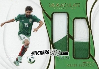 Sticker Oribe Peralta - Immaculate Soccer 2018-2019 n. JD-OP - Panini