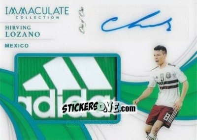 Sticker Hirving Lozano - Immaculate Soccer 2018-2019 n. LS-HL - Panini