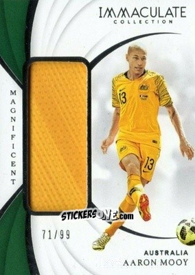 Sticker Aaron Mooy - Immaculate Soccer 2018-2019 n. MA-AM - Panini