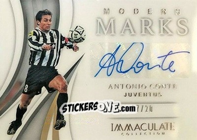 Sticker Antonio Conte - Immaculate Soccer 2018-2019 n. MM-AC - Panini