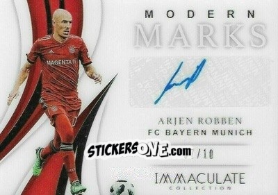 Sticker Arjen Robben - Immaculate Soccer 2018-2019 n. MM-AR - Panini