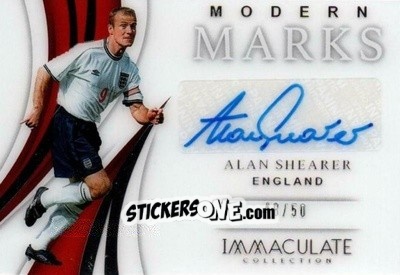 Sticker Alan Shearer - Immaculate Soccer 2018-2019 n. MM-AS - Panini