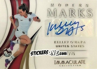 Figurina Kelley O'Hara - Immaculate Soccer 2018-2019 n. MM-KOH - Panini