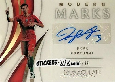 Sticker Pepe - Immaculate Soccer 2018-2019 n. MM-PP - Panini