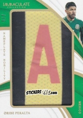 Sticker Oribe Peralta - Immaculate Soccer 2018-2019 n. NN-OP - Panini