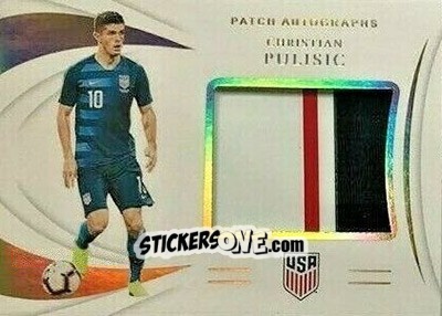 Sticker Christian Pulisic - Immaculate Soccer 2018-2019 n. PB-CPU - Panini