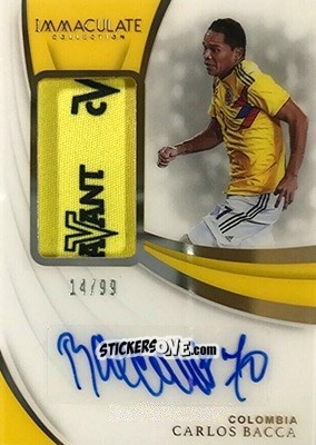 Sticker Carlos Bacca - Immaculate Soccer 2018-2019 n. PA-CB - Panini