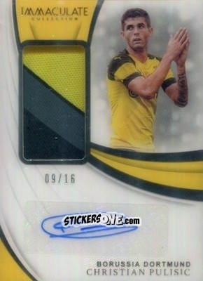 Sticker Christian Pulisic - Immaculate Soccer 2018-2019 n. PA-CPU - Panini