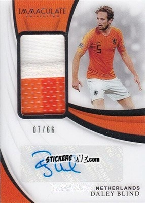 Sticker Daley Blind - Immaculate Soccer 2018-2019 n. PA-DB - Panini