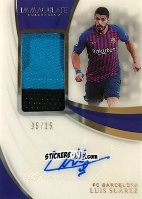 Sticker Luis Suarez - Immaculate Soccer 2018-2019 n. PA-LS - Panini