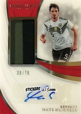 Sticker Mats Hummels - Immaculate Soccer 2018-2019 n. PA-MH - Panini