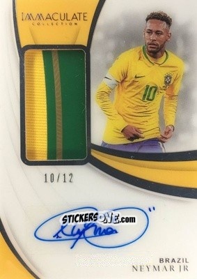 Sticker Neymar Jr - Immaculate Soccer 2018-2019 n. PA-N - Panini