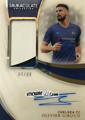 Sticker Olivier Giroud - Immaculate Soccer 2018-2019 n. PA-OG - Panini