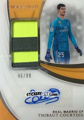 Sticker Thibaut Courtois - Immaculate Soccer 2018-2019 n. PA-TC - Panini