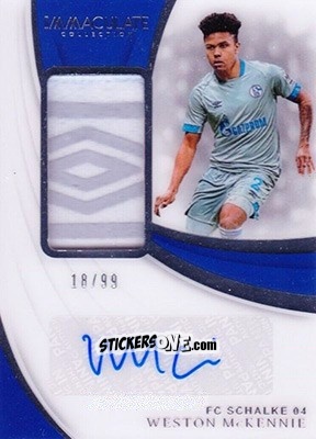 Sticker Weston McKennie - Immaculate Soccer 2018-2019 n. PA-WM - Panini