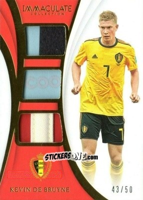 Sticker Kevin De Bruyne - Immaculate Soccer 2018-2019 n. PT-KDB - Panini