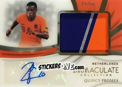 Sticker Quincy Promes - Immaculate Soccer 2018-2019 n. PP-QP - Panini