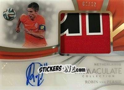 Sticker Robin van Persie - Immaculate Soccer 2018-2019 n. PP-RVP - Panini