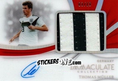 Sticker Thomas Muller - Immaculate Soccer 2018-2019 n. PP-TM - Panini
