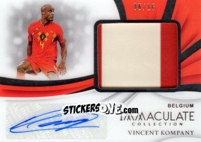 Sticker Vincent Kompany - Immaculate Soccer 2018-2019 n. PP-VK - Panini