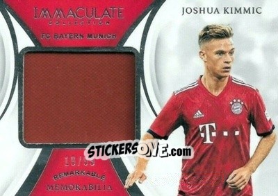 Sticker Joshua Kimmich - Immaculate Soccer 2018-2019 n. RM-JK - Panini