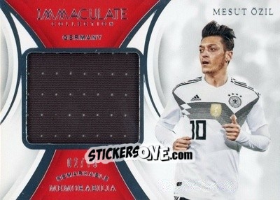 Sticker Mesut Ozil - Immaculate Soccer 2018-2019 n. RM-MO - Panini