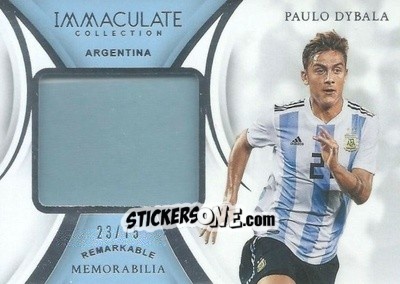 Sticker Paulo Dybala - Immaculate Soccer 2018-2019 n. RM-PD - Panini