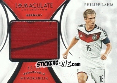 Sticker Philipp Lahm - Immaculate Soccer 2018-2019 n. RM-PL - Panini