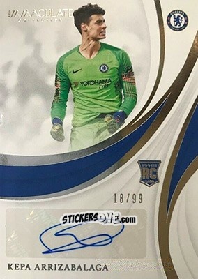 Sticker Kepa Arrizabalaga - Immaculate Soccer 2018-2019 n. RA-KA - Panini