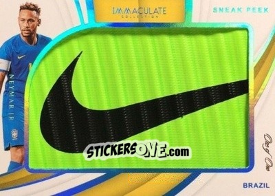 Sticker Neymar Jr - Immaculate Soccer 2018-2019 n. SP-N - Panini