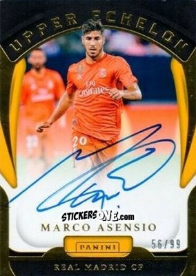Sticker Marco Asensio - Immaculate Soccer 2018-2019 n. UE-MA - Panini