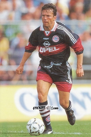 Sticker Lothar Matthäus - German Football Bundesliga 1998-1999. Final phase n. EA1 - Panini