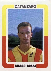 Sticker Marco Rossi - Calcio 1988 n. 322A - Euroflash