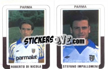 Sticker Stefano Impallomeni - Calcio 1988 n. 376B - Euroflash