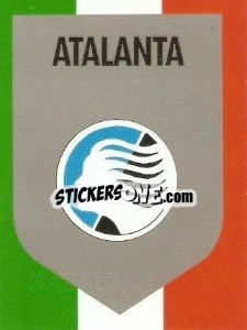 Sticker Scudetto Atalanta - Calcioflash 1992 - Euroflash