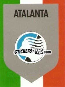 Cromo Scudetto Atalanta - Calcioflash 1992 - Euroflash