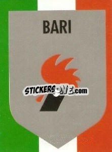 Sticker Scudetto Bari - Calcioflash 1992 n. SC3 - Euroflash